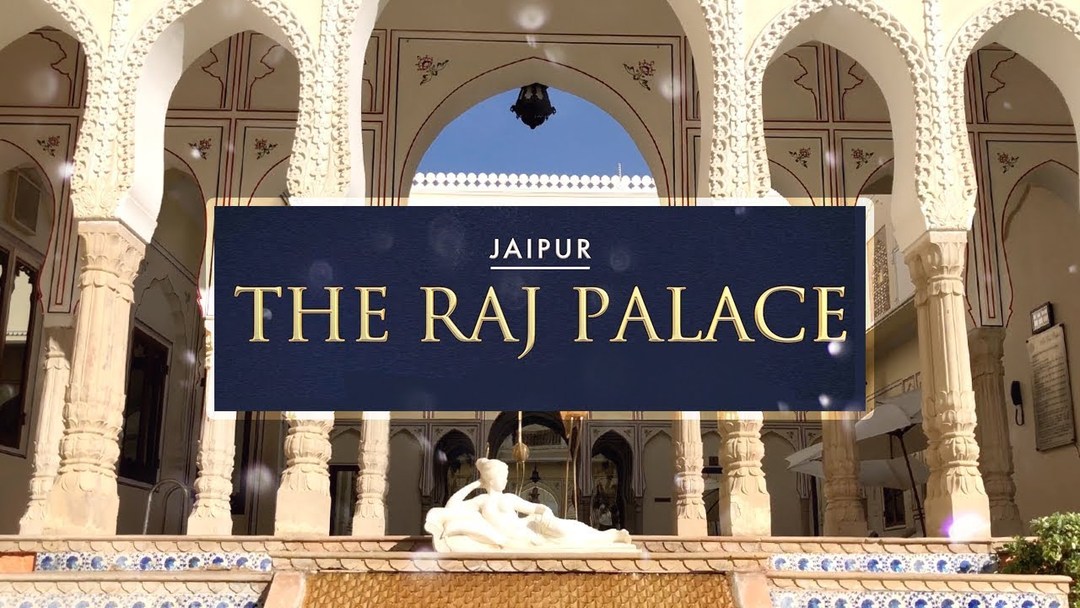 The Raj Palace luxury Hotel in Jaipur